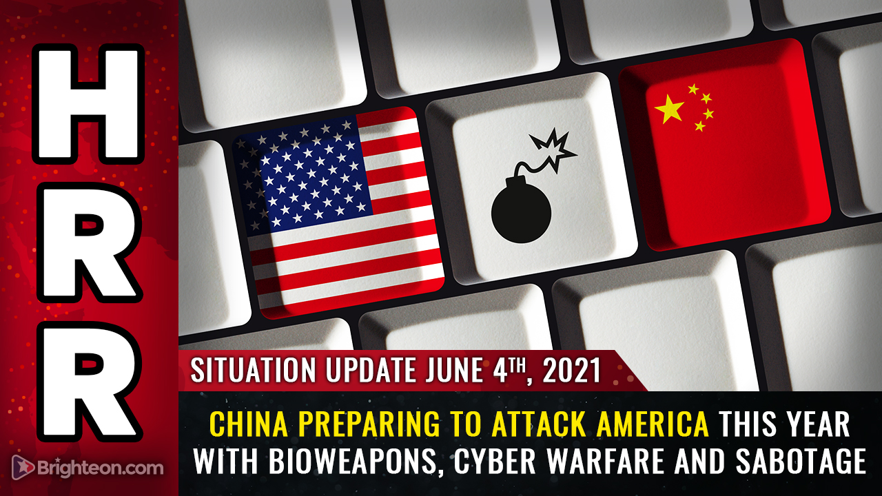 Image: CCP planning major attack on USA this year: Bioweapons, cyber war, kamikaze drones and infrastructure sabotage