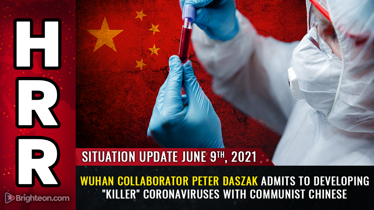Image: Smoking gun: Wuhan collaborator Peter Daszak admits to developing “killer” coronaviruses with communist Chinese