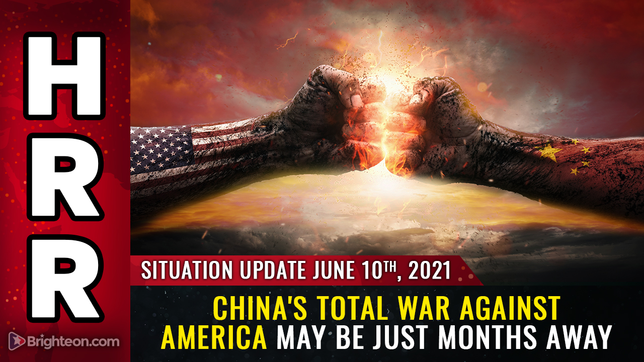 Image: Geopolitics expert warns China preparing for TOTAL WAR against the United States in “a matter of months” … cyber attacks, bioweapons, kinetic and NUCLEAR strikes all on the table