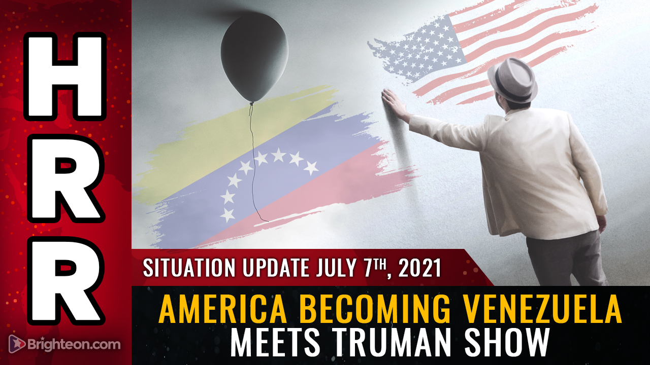 Image: America plunging into “Venezuela meets Truman Show” as the collapse and gaslighting accelerate