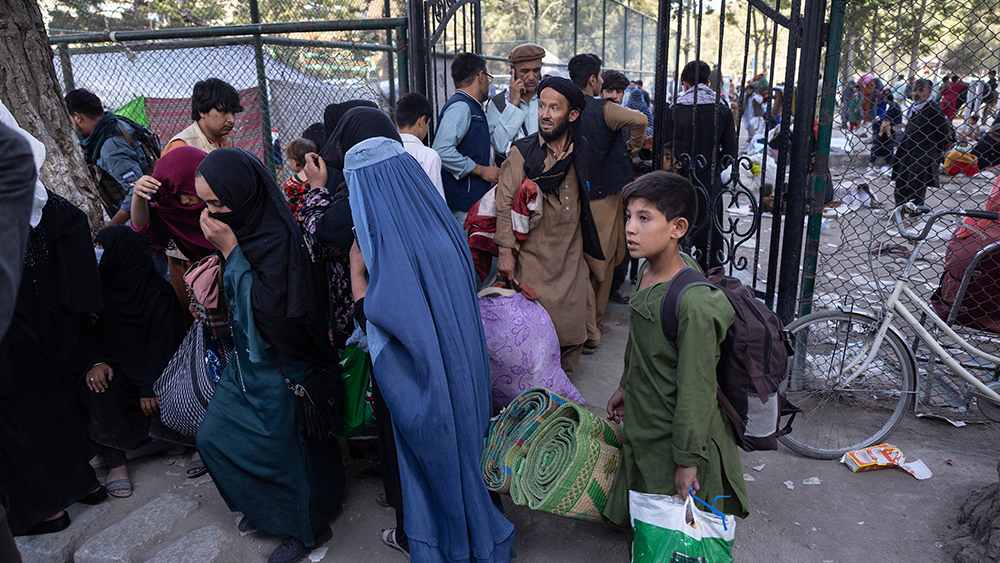 Image: Taliban going door-to-door hunting down anyone who worked for the US, its allies and the former Afghan government