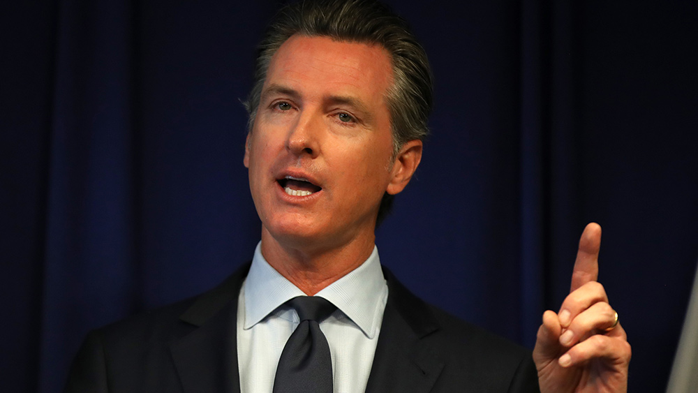 Image: Is Newsom RIGGING his recall election with mass ballot stuffing, just like the Dems did in the 2020 election?