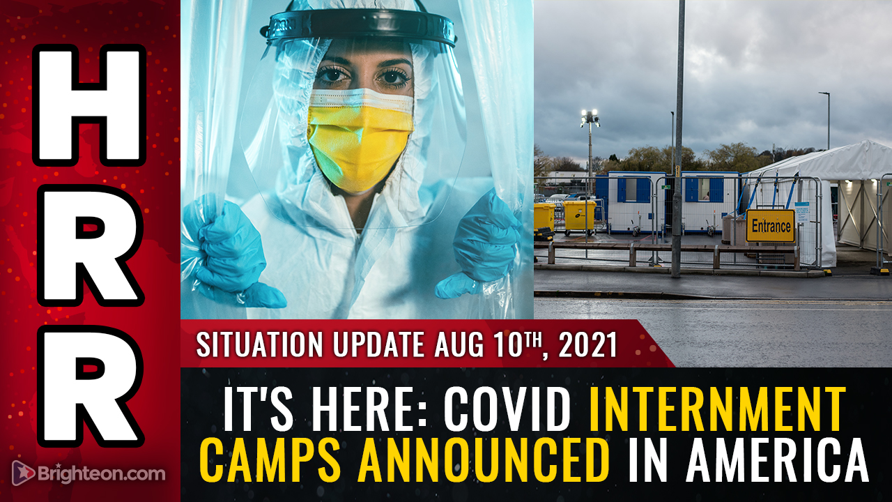 Image: RED ALERT: Covid internment camps announced in America; Tennessee governor signs EO authorizing National Guard to carry out covid medical kidnappings