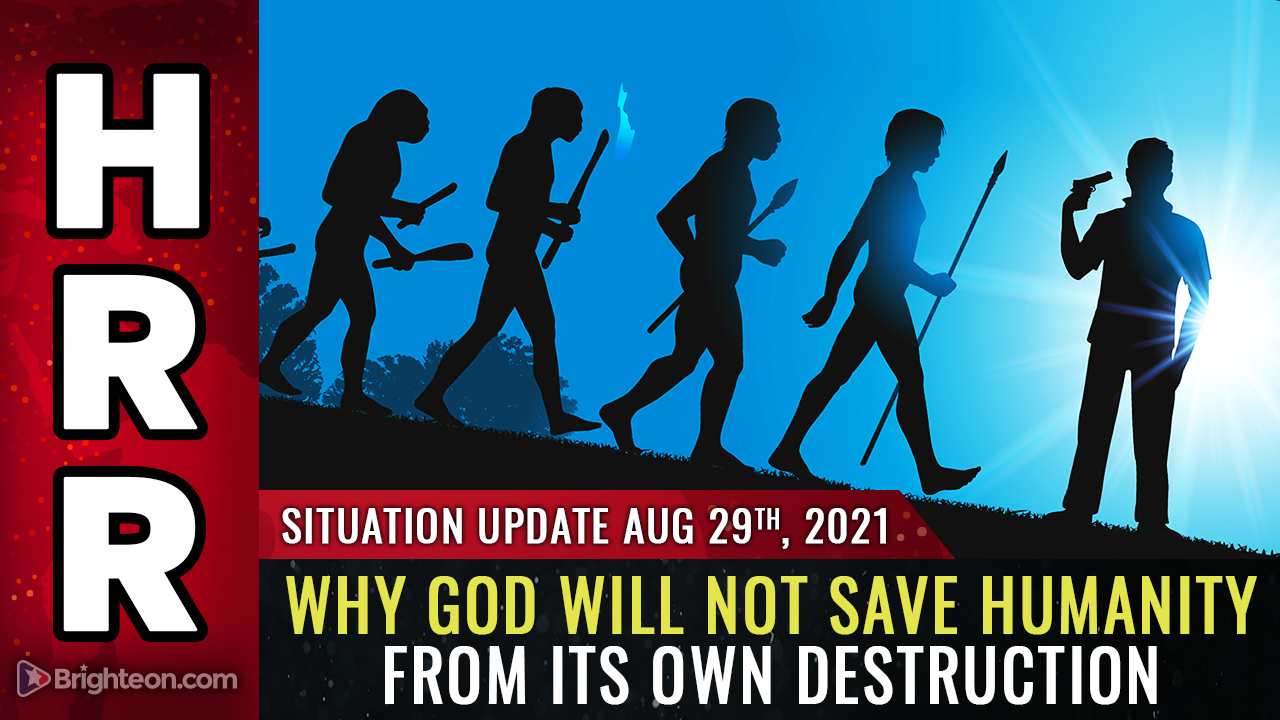 Image: Why God will NOT save humanity… prepare for Hell on Earth as human society reaps the consequences of unleashing mass destruction, death