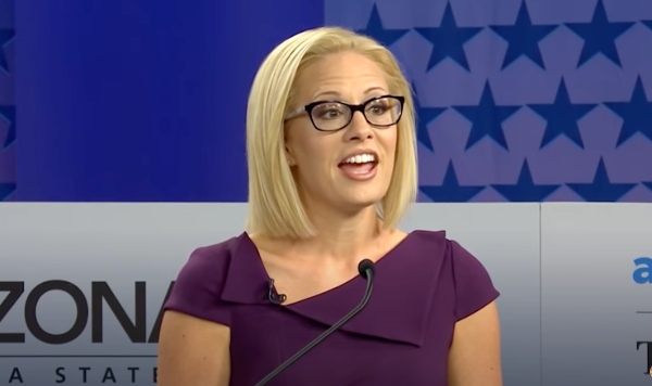 Image: Leftists are the real bullies: Major “feminist” website calling for out-and-out harassment of Arizona Democratic Sen. Kyrsten Sinema