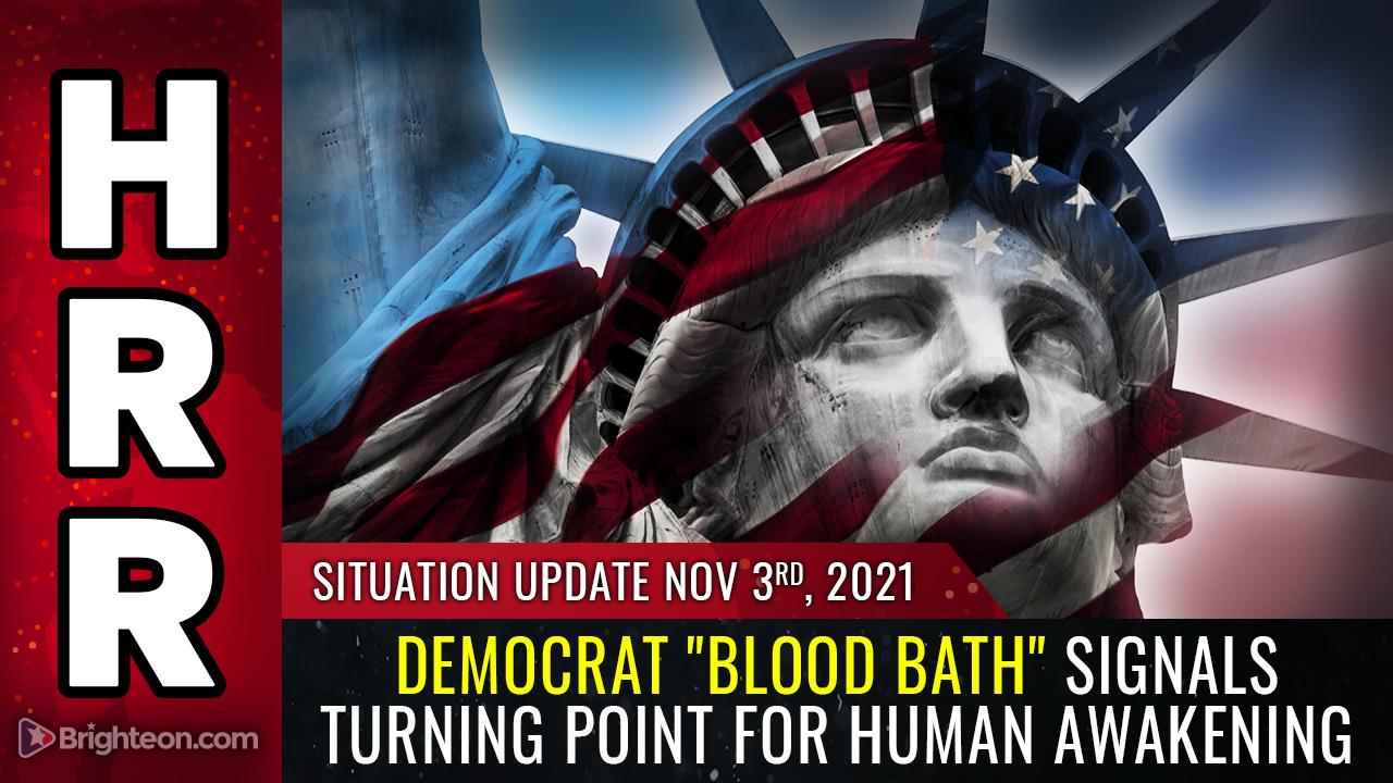 Image: Democrat “blood bath” signals turning point for human AWAKENING… the counteroffensive has been launched against the tyranny, stupidity and CRIMINALITY of the unforgivable Left
