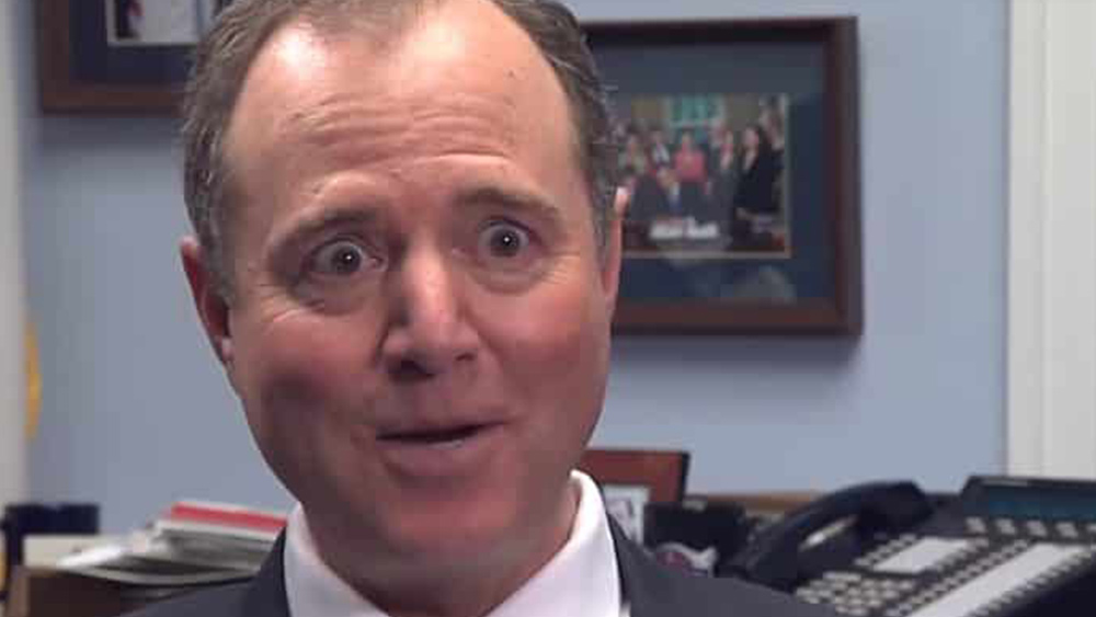 Image: Democrats continue to lie about the Jan. 6 Capitol attack that was set up by deep state; Schiff alters texts to ensnare Trump allies