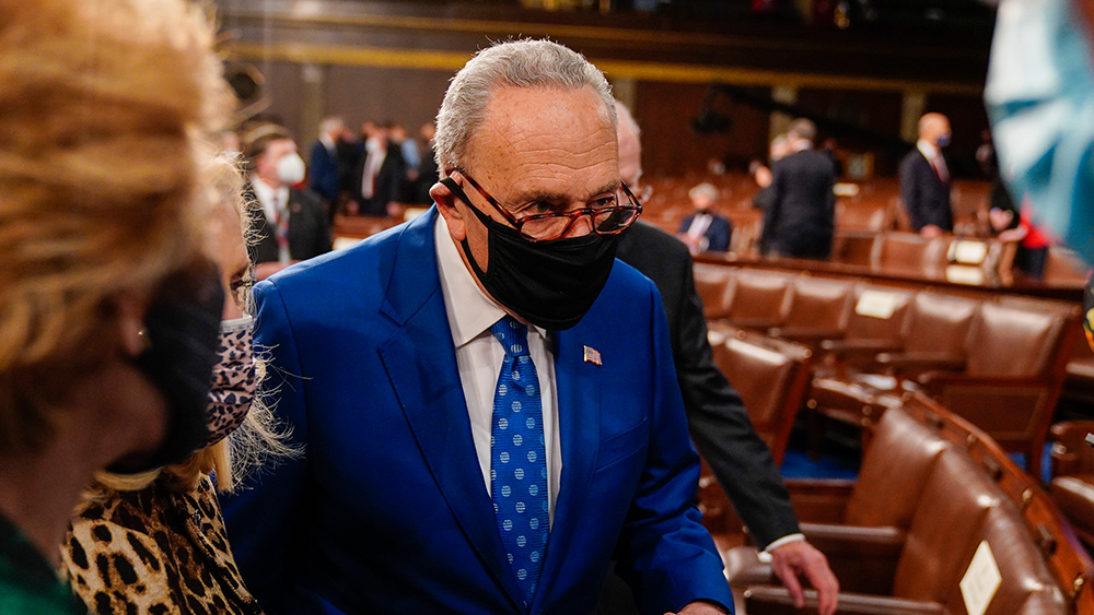 Image: Schumer, who accused Trump of Russian collusion, is getting paid by Putin
