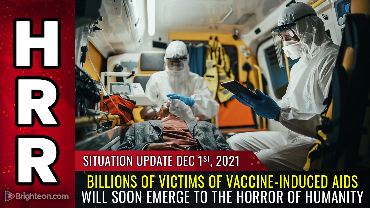 Image: How they plan to kill BILLIONS with the common flu: Covid vaccines induce “AIDS” immune system failure, opening door to death via common flu strains