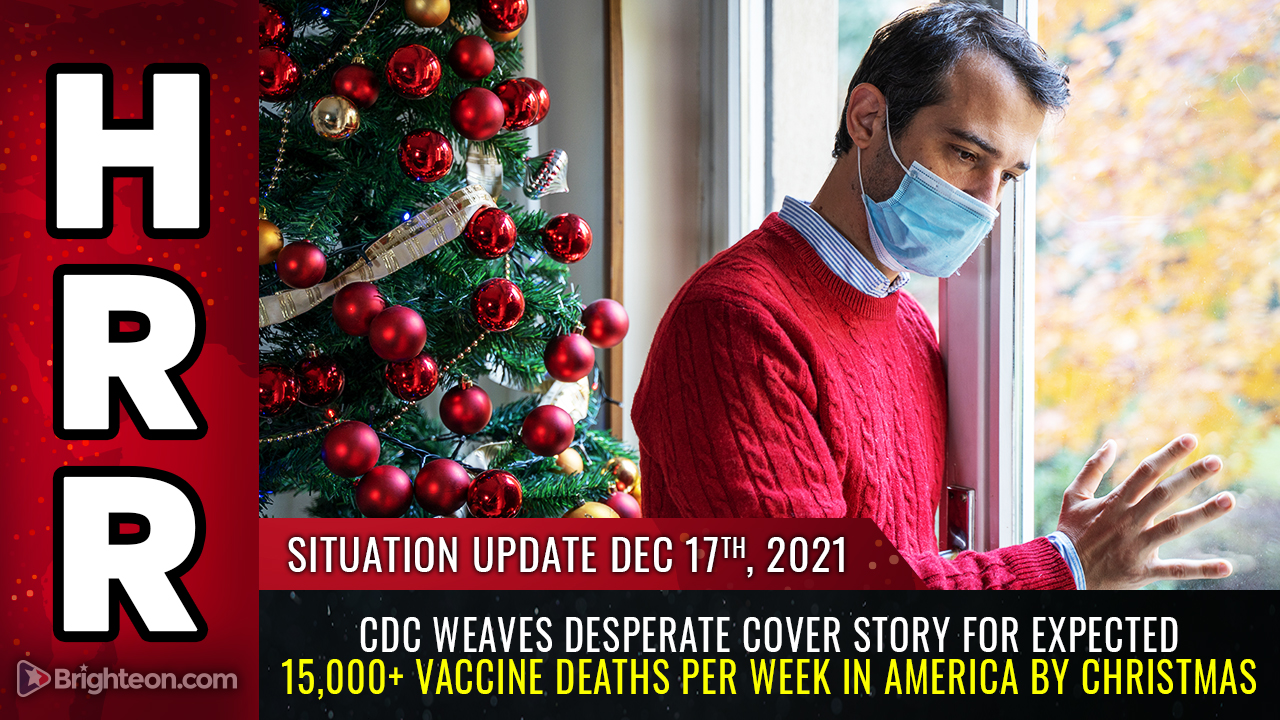 Изображение: CDC току-що предупреди, че 15 000 американци ще умират ВСЯКА СЕДМИЦА до Коледа;  но всъщност СМЪРТИТЕ ОТ ВАКСИНАТА се ускоряват точно както ни казваха независимите лекари през цялото време