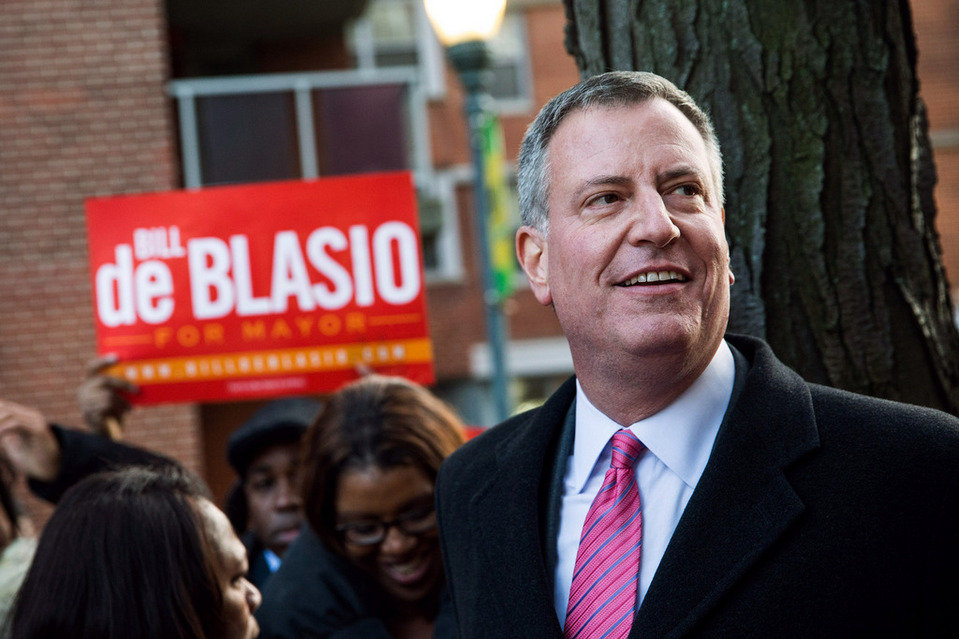 Image: Mayor de Blasio turns New York City into a covid vaccine police state as all PRIVATE sector employees now required to be fully jabbed by Dec. 27