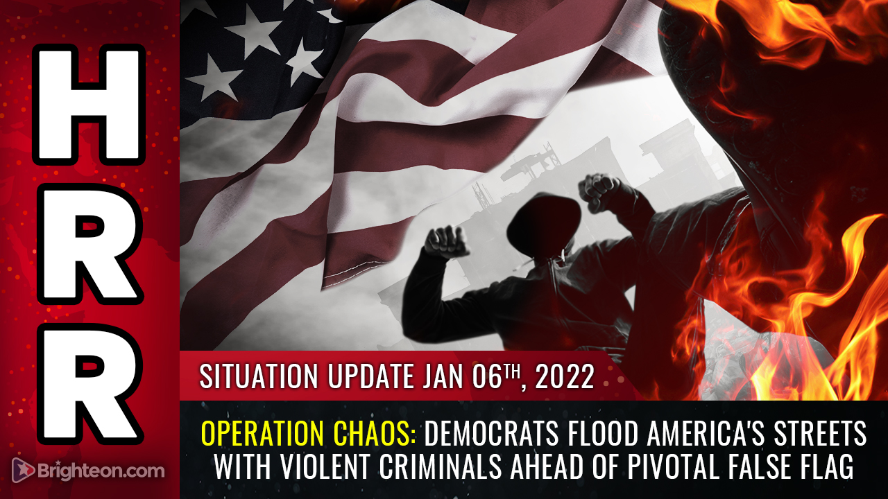 Image: OPERATION CHAOS: Democrats flood America’s streets with violent criminals ahead of planned false flag event