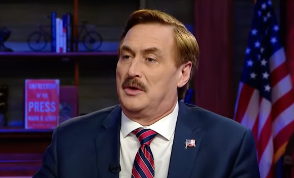 Image: MyPillow CEO Mike Lindell, related entities de-banked