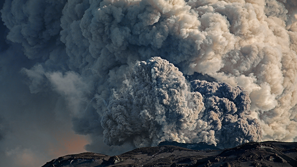 Imagen: La erupción del volcán Tonga produjo ondas concéntricas misteriosas y desconcertantes en la atmósfera