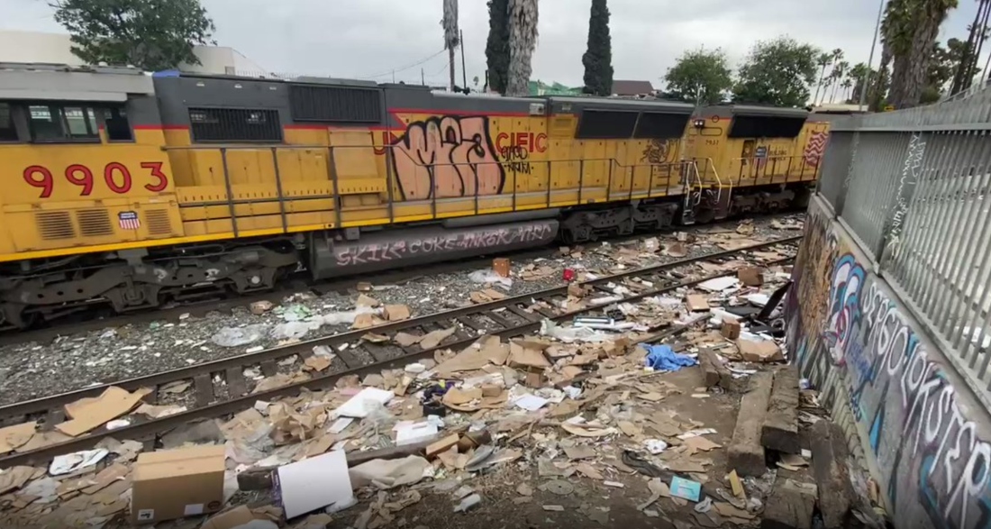 Image: Fed up Union Pacific railroad threatens to abandon lawless Los Angeles over DA’s refusal to prosecute mass thefts of merchandise