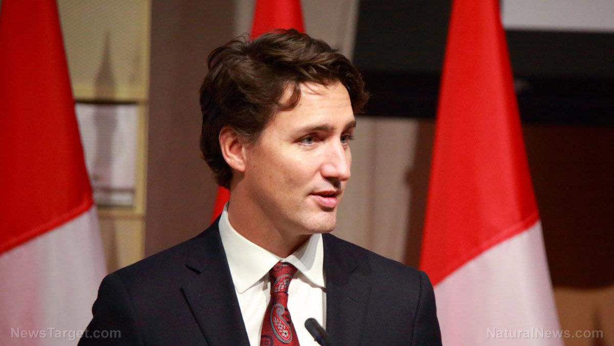 Image: Tyran Trudeau: le Premier ministre canadien invoque la Loi sur les mesures d'urgence pour contrôler les citoyens et terroriser ceux qui ont des opinions politiques opposées