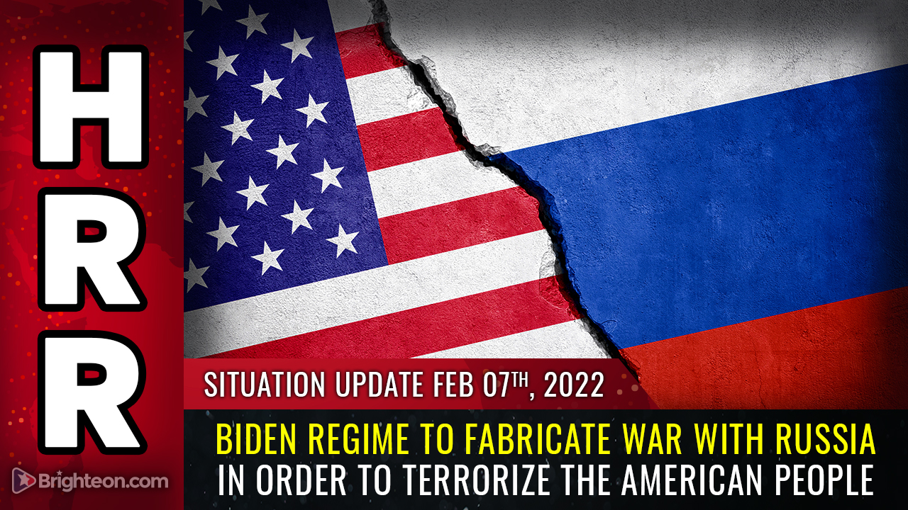Imagen: El régimen de Biden FABRICARÁ una guerra con Rusia para TERRORIZAR al pueblo estadounidense