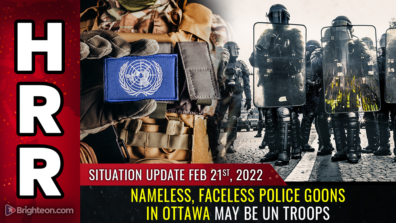 Image: CANADA HAS FALLEN: The once-free nation is now under UN occupation and globalist control, with no mechanism remaining for peaceful return to democracy