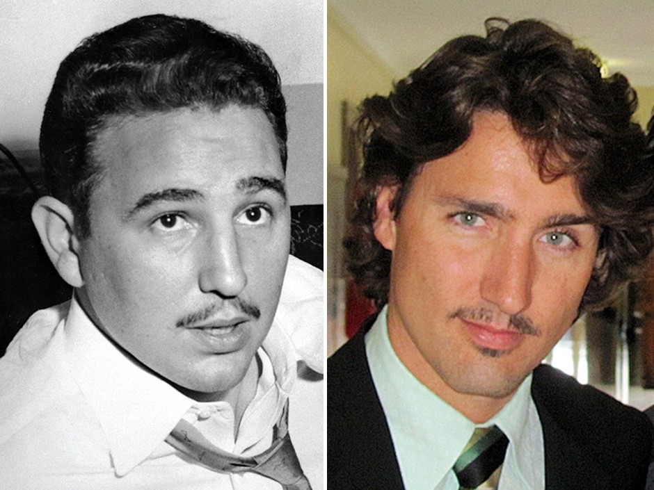 Image: Author reveals how Canadian PM Justin Trudeau really is Fidel Castro’s son: “Nobody has ‘debunked’ anything”