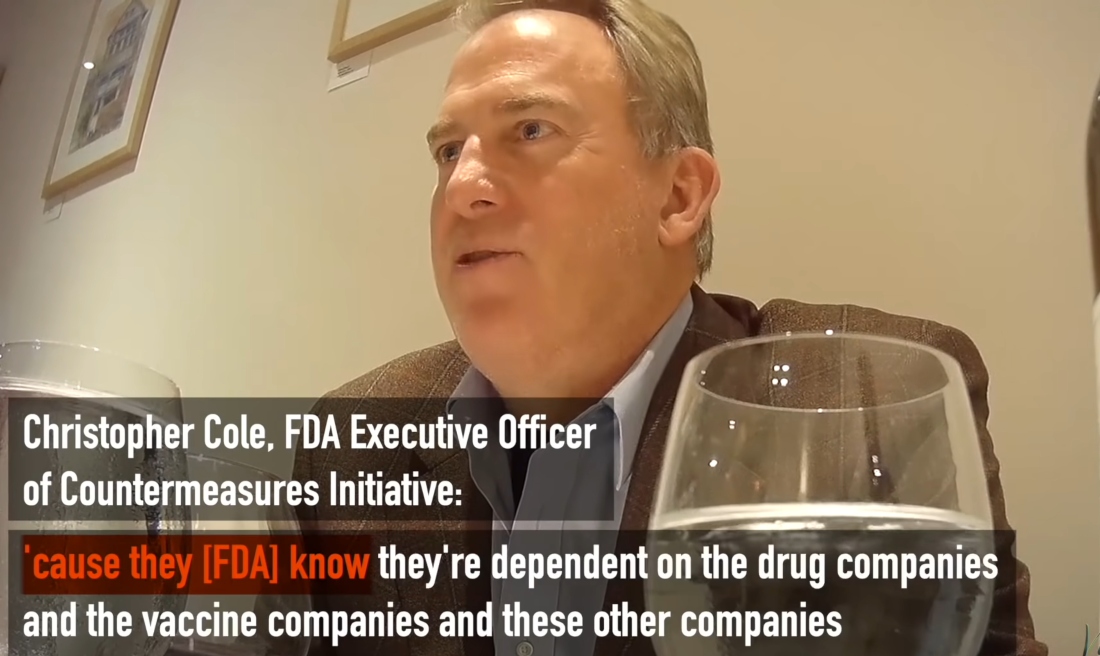 Image: FDA executive reveals truth about agency’s extremely close ties to Big Pharma in undercover video