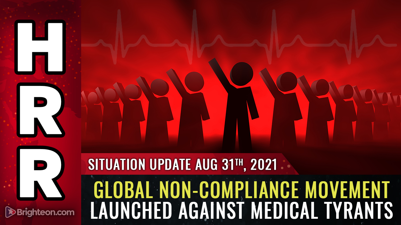 Image: The resistance begins NOW: Global non-compliance movement launched against medical tyranny