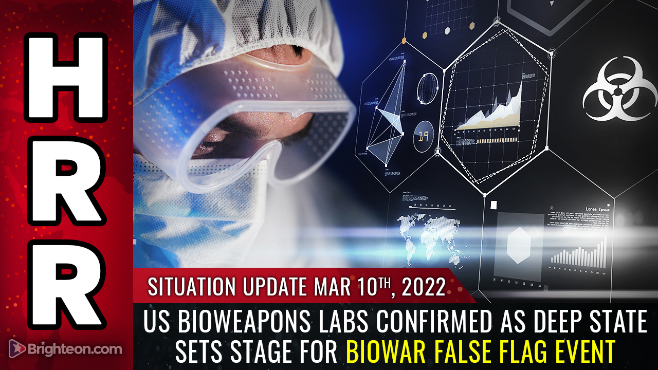 Image: US bioweapons labs CONFIRMED as deep state sets stage for biowar false flag event to be blamed on Russia