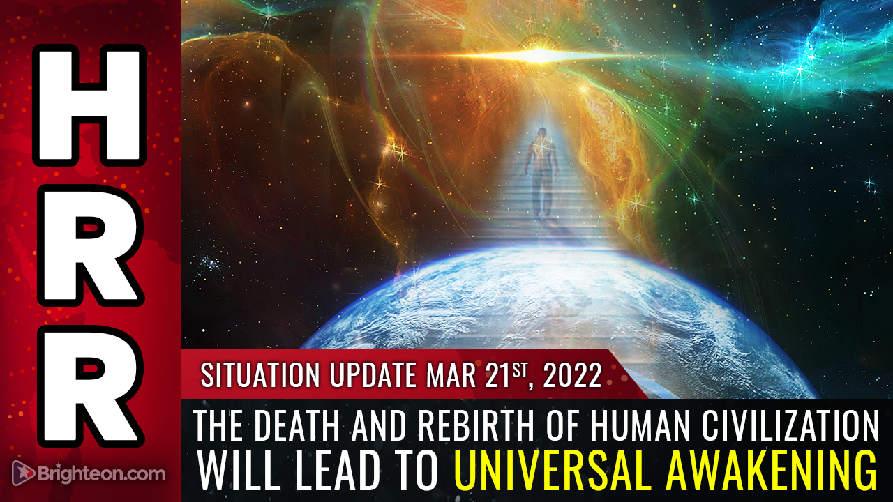Image: The DEATH and REBIRTH of human civilization is now the only remaining path to universal awakening