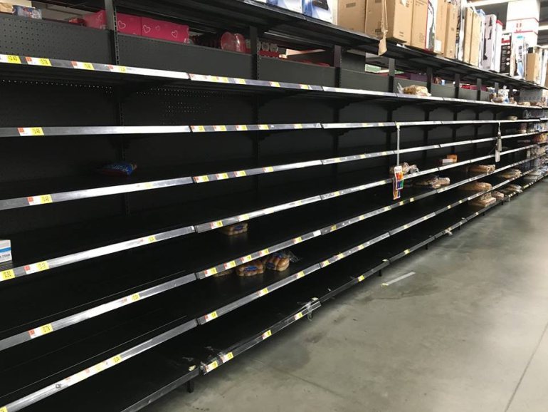 Image: Updated: New photograph shows Pennsylvania grocery store looking like Venezuela