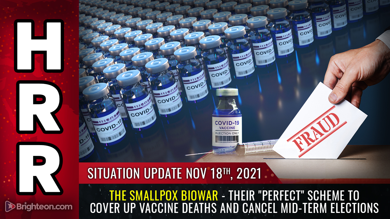 Image: The SMALLPOX BIOWAR – globalists prepare “perfect” scheme to cover up vaccine deaths and cancel mid-term elections by unleashing a new, deadly epidemic