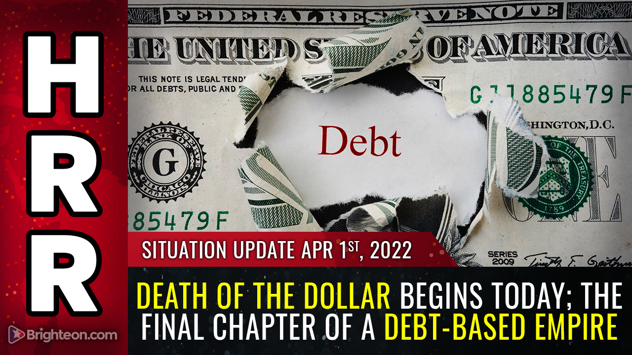 Zdjęcie: Śmierć dolara zaczyna się DZISIAJ; ostatni rozdział imperium opartego na długach