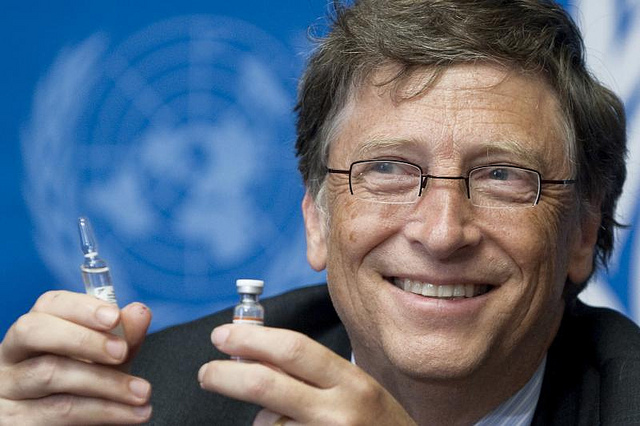 Zdjęcie: MEDYCZNE SZALEŃSTWO: Bill Gates opracowuje nową szczepionkę, która twierdzi, że zapobiega polio spowodowanemu przez szczepionki przeciwko polio