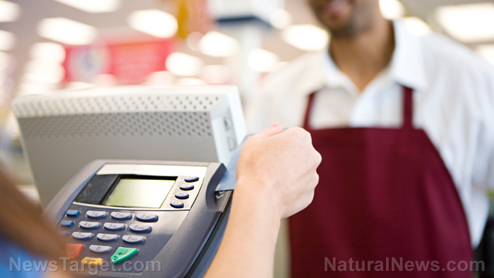 Image: No cash or cards allowed: Major supermarkets set to accept only BIOMETRICS payment