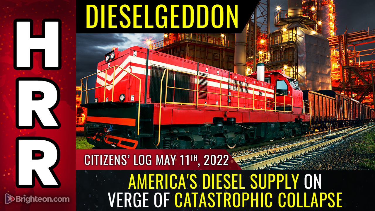 Image: DIESELGEDDON – America’s diesel supply on verge of catastrophic collapse, leading to HALTING of food, fertilizer, coal and energy
