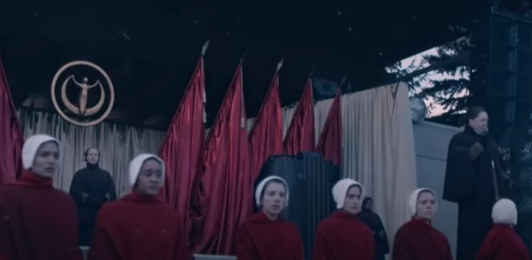 Image: Gilead Sciences and the Gilead New World Order from HULU series Handmaid’s Tale – From Science Fiction to the Science behind COVID-19 vaccines (op-ed)