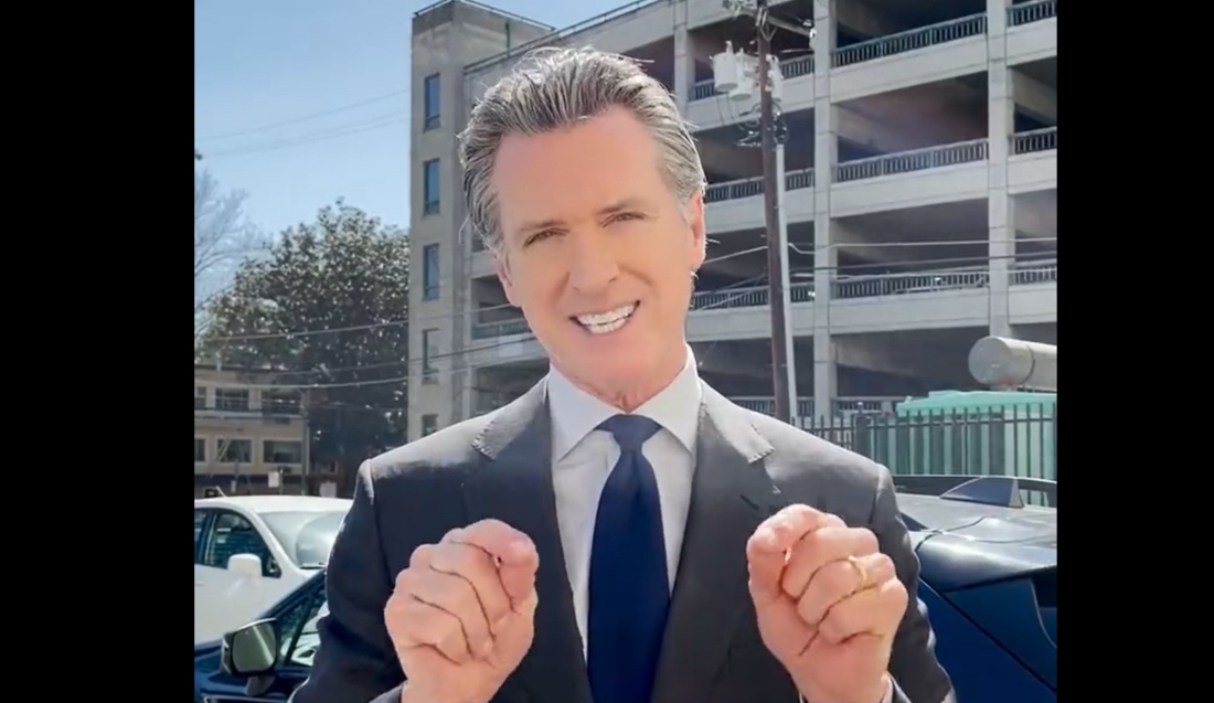 Image: Newsom promises to make California a “sanctuary state” for women to get abortions
