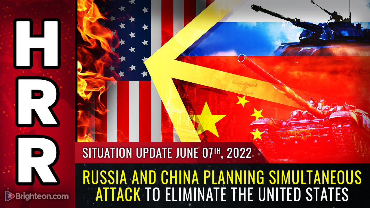 Russland und China planen gleichzeitigen Angriff, um die Vereinigten Staaten zu eliminieren und Nordamerika zu besetzen
