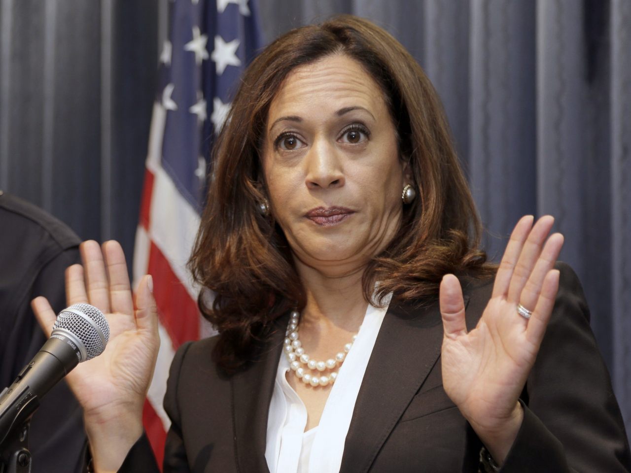 Image: Democratic VP candidate Kamala Harris kept hundreds of men in prison for cheap labor – pictures make up her mosaic
