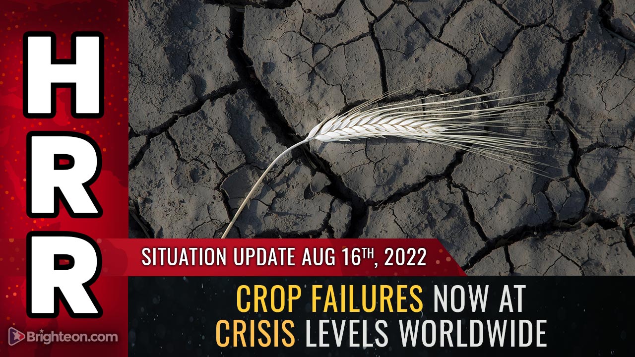 Image: Crop failures now at CRISIS LEVELS worldwide as the United Nations declares war on FERTILIZER
