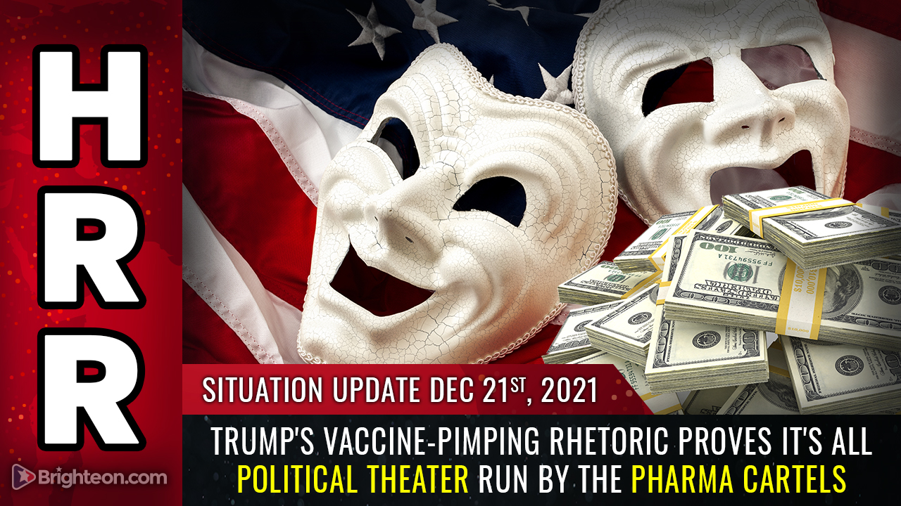 Image: Trump’s vaccine-pimping rhetoric proves BOTH parties are prostitutes to pharma and the central banks