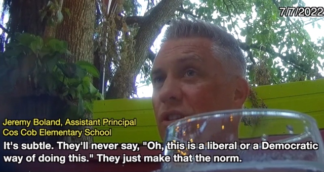Image: Woke assistant principal caught on video bragging about child indoctrination, refusing to hire Catholic teachers