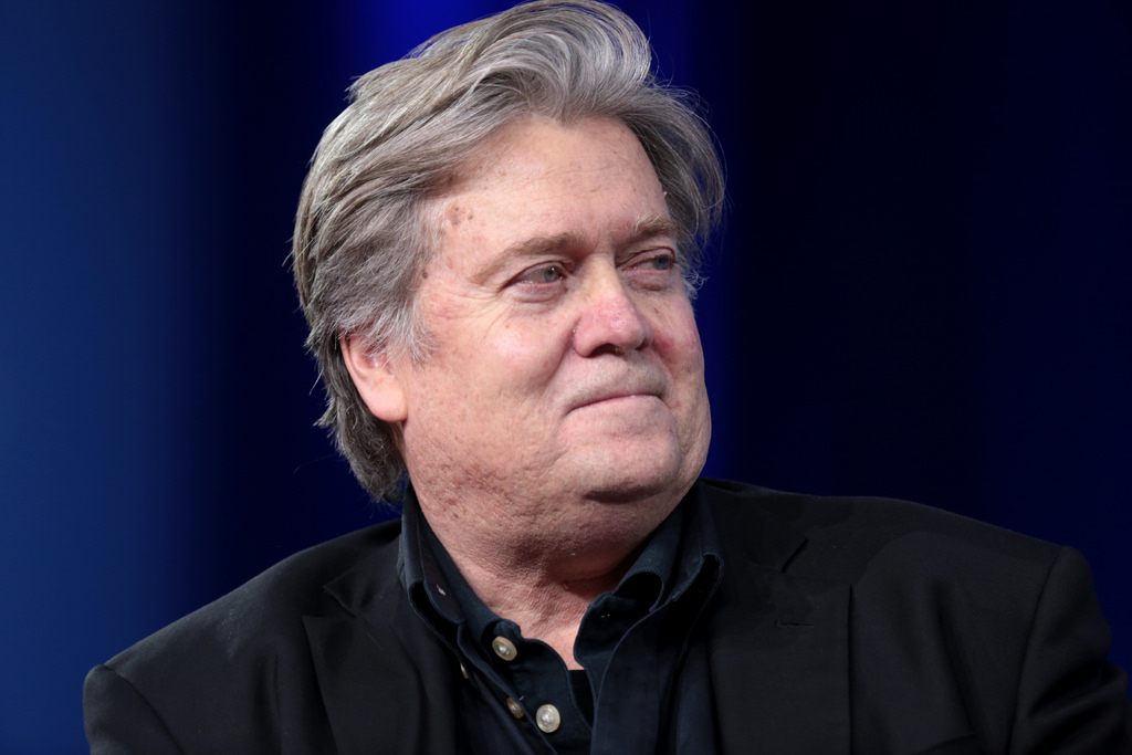 Image: ‘They are trying to assassinate’: Bannon accuses Biden of stirring anti-right hatred after home ‘swatted’ again