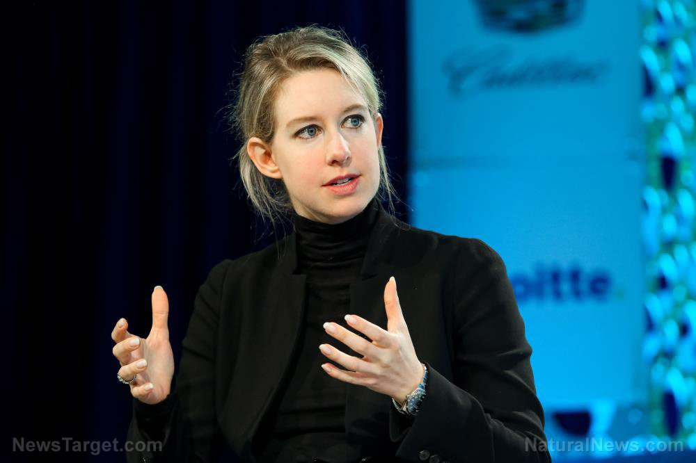 Image: Disgraced Theranos CEO Elizabeth Holmes faces DECADES in prison for bilking investors out of hundreds of millions of dollars on fake science invention