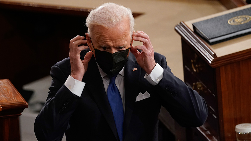 Image: JUST SAY NO: Biden regime toying with making masks and social distancing a thing again