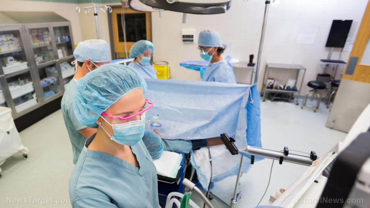 Image: HOSPITALS MOBBED with every room and even HALLWAYS occupied with portable cots … has the spike protein apocalypse begun?