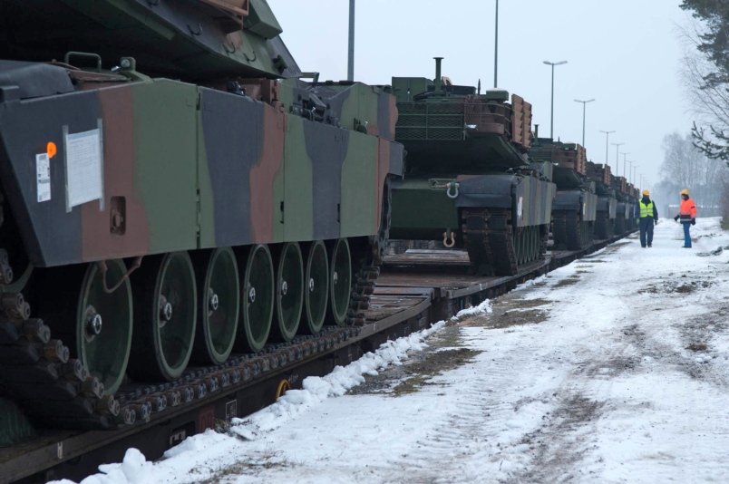 Image: West dead set on hastening start of World War III after approving heavy tanks for Ukraine