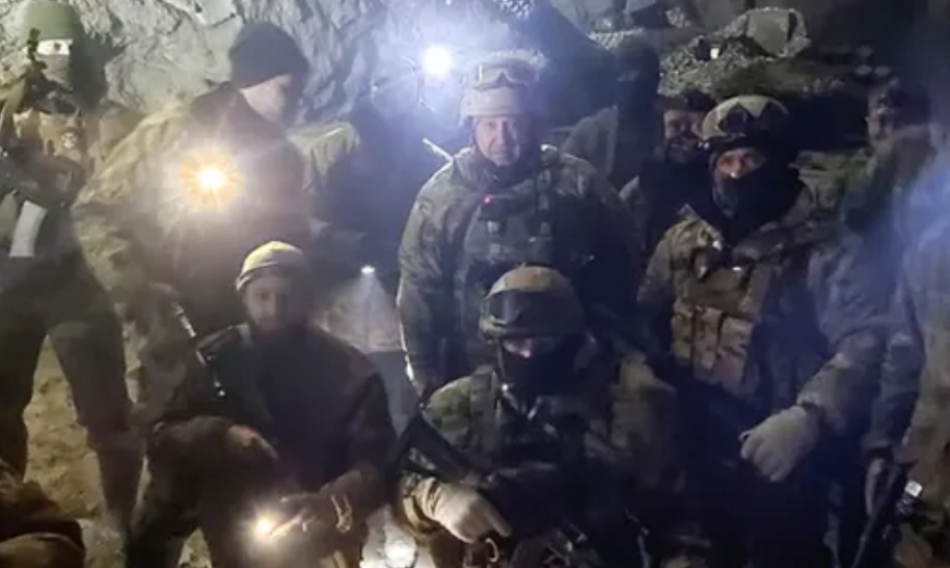 Image: Russian paramilitary ‘Wagner Group’ said to have captured Ukrainian salt mines as experts predict war will escalate