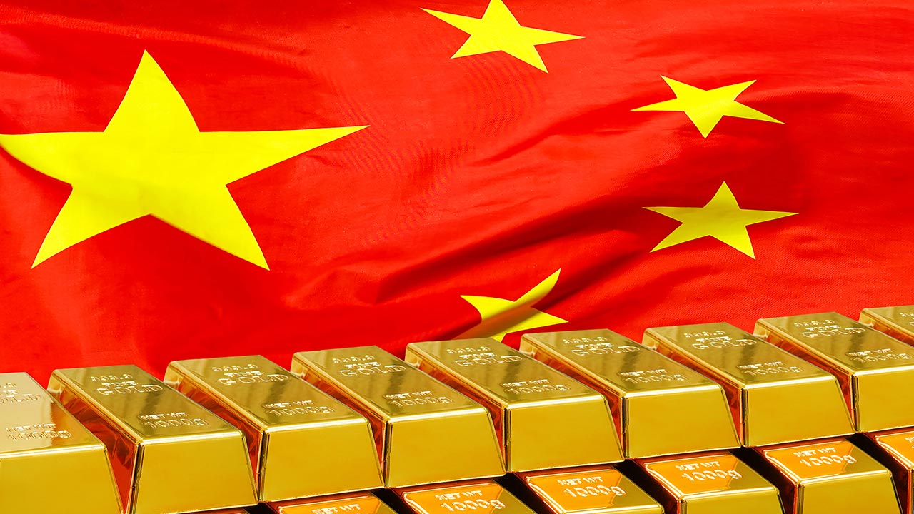 Image: China is replacing its US Treasury holdings with GOLD