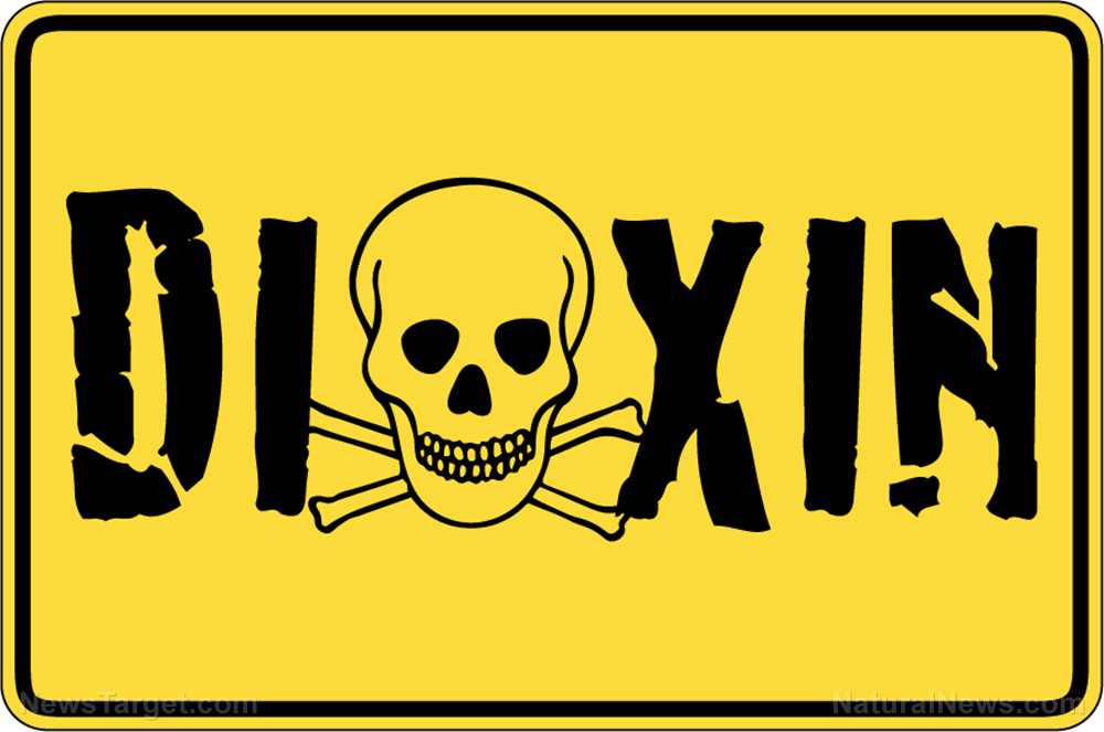 Image: CHEMICAL WARNING: Being exposed to just 1/32 millionth of a gram of DIOXINS is your maximum LIFETIME allowable exposure