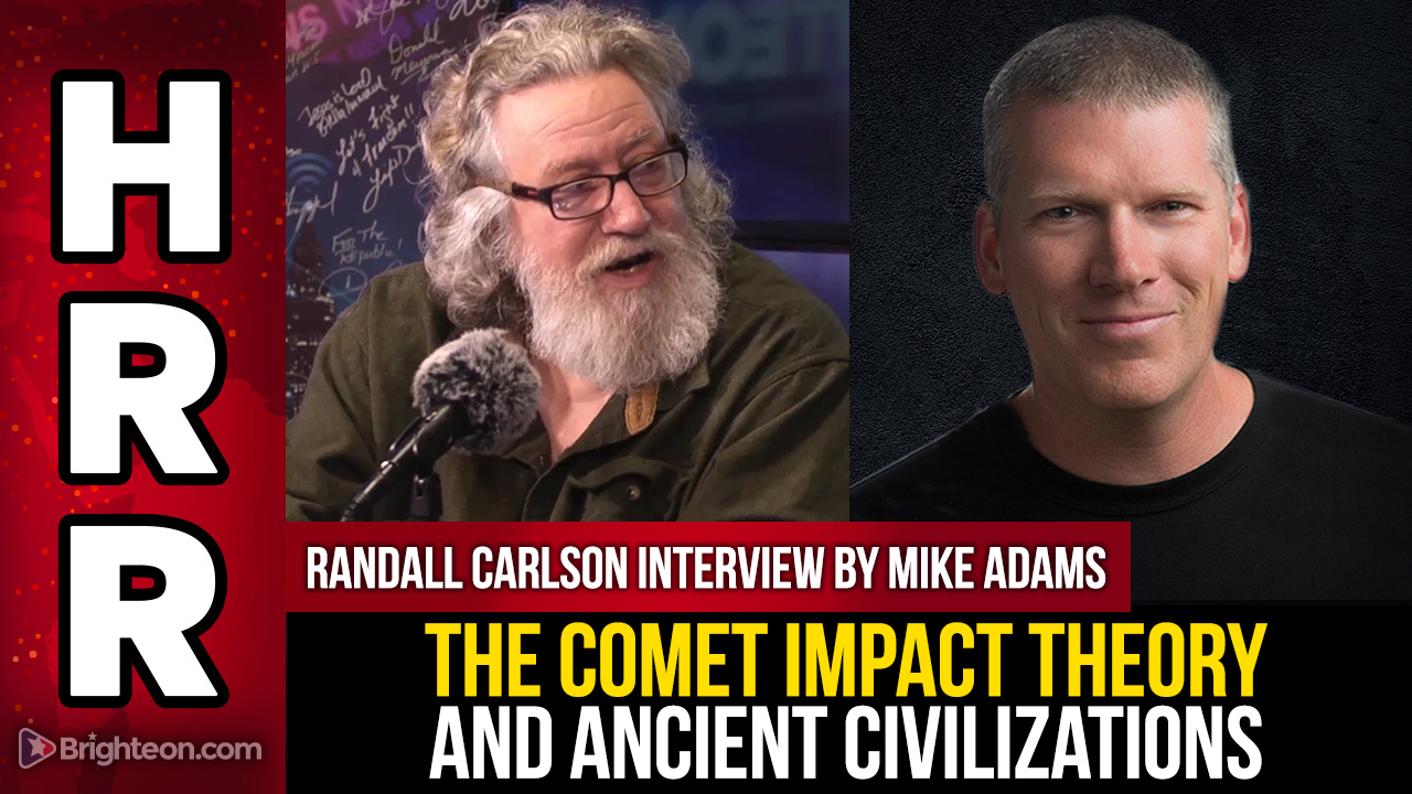 Image: WATCH as the Health Ranger talks to Randall Carlson about comet impacts, ancient civilizations, and the geological secrets of planet Earth