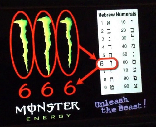 Image: New Monster Energy drink features DEMONIC symbols on its cans